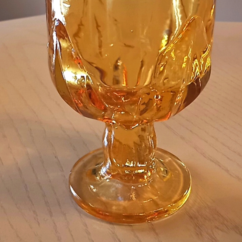 Cabaret Cornsilk Collection by, FRANCISCAN.  Set of 2. Iced Tea Goblets Flawless - Picture 3 of 8